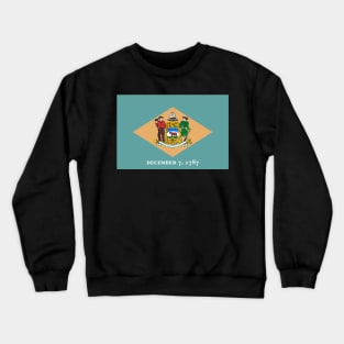 Delaware Flag Crewneck Sweatshirt